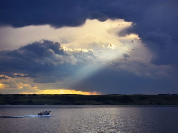 Oahe Lake Boat